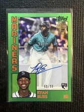 2025 Topps Archives Ryan Bliss #84FFA-RB #/99 Baseball