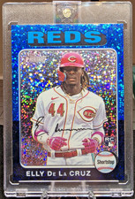 Elly De La Cruz [Blue Sparkle Refractor] #473 Prices | 2024 Topps