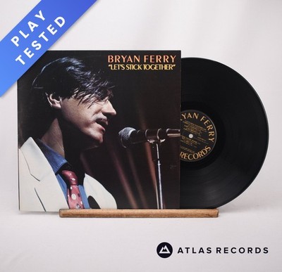 Bryan Ferry Let's Stick Together Blair LP Album Vinyl Record ILPS 9367 - EX/EX