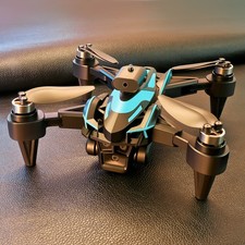 Drone 2026 Brushless Three HD Camera RC Foldable Quadcopter Remote With 2Battery