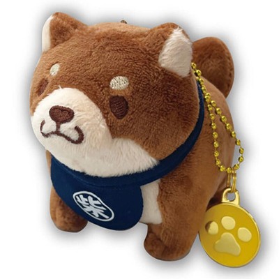 Faithful Dog Mochishiba Plush Keychain Charm Tuna Mochi Shiba Inu Dog SK Japan