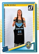 2025 Donruss WNBA #93 Ajsa Sivka Chicago Sky Rookie