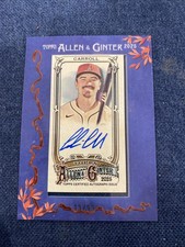 2025 Allen & Ginter Mini Framed Autograph Blue Border Corbin Carroll Ser#13/99 