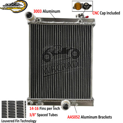 Full Aluminum Radiator Fit to 2001-2007 06 Mitsubishi Lancer Evolution 7/8/9 New