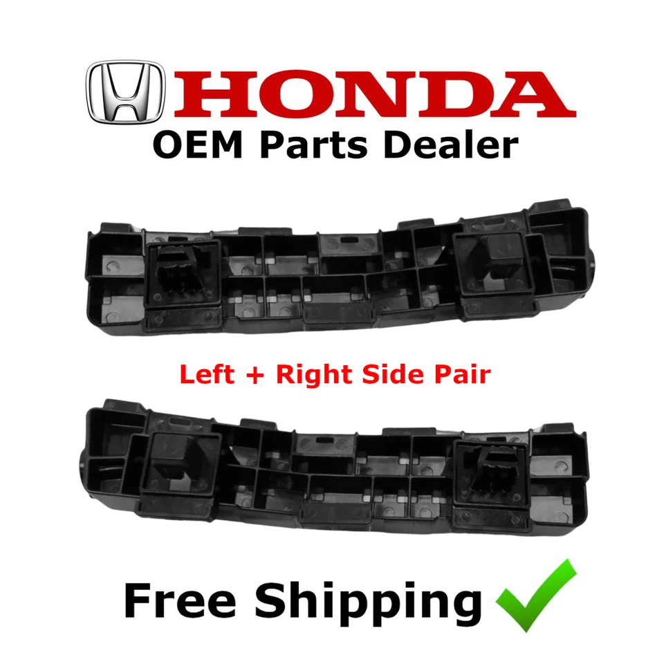 2019-2022 Honda Insight Front LH + RH PAIR Bumper Spacer Bracket NEW (OEM) - Image 2 of 4