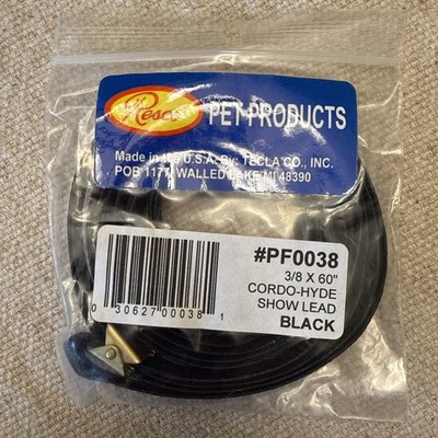 NEW Resco Show Lead, 3/8'' X 60'' Black Cordo-Hyde #PF0038