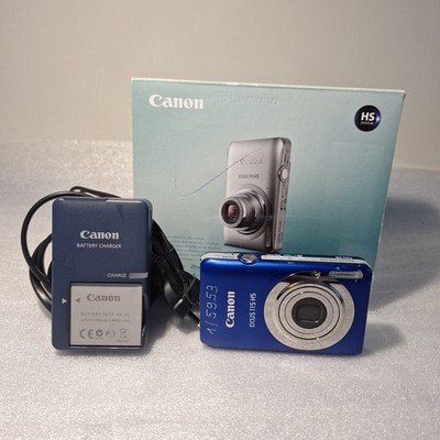 Canon IXUS 115 HS 12.1 MP Full HD HDMI AV blau Getestet Lesen! (Schattenfleck)