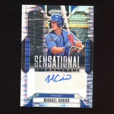 2025 Panini Prizm Michael Carico Sensational Signatures Pulsar Prizm /199 Rookie