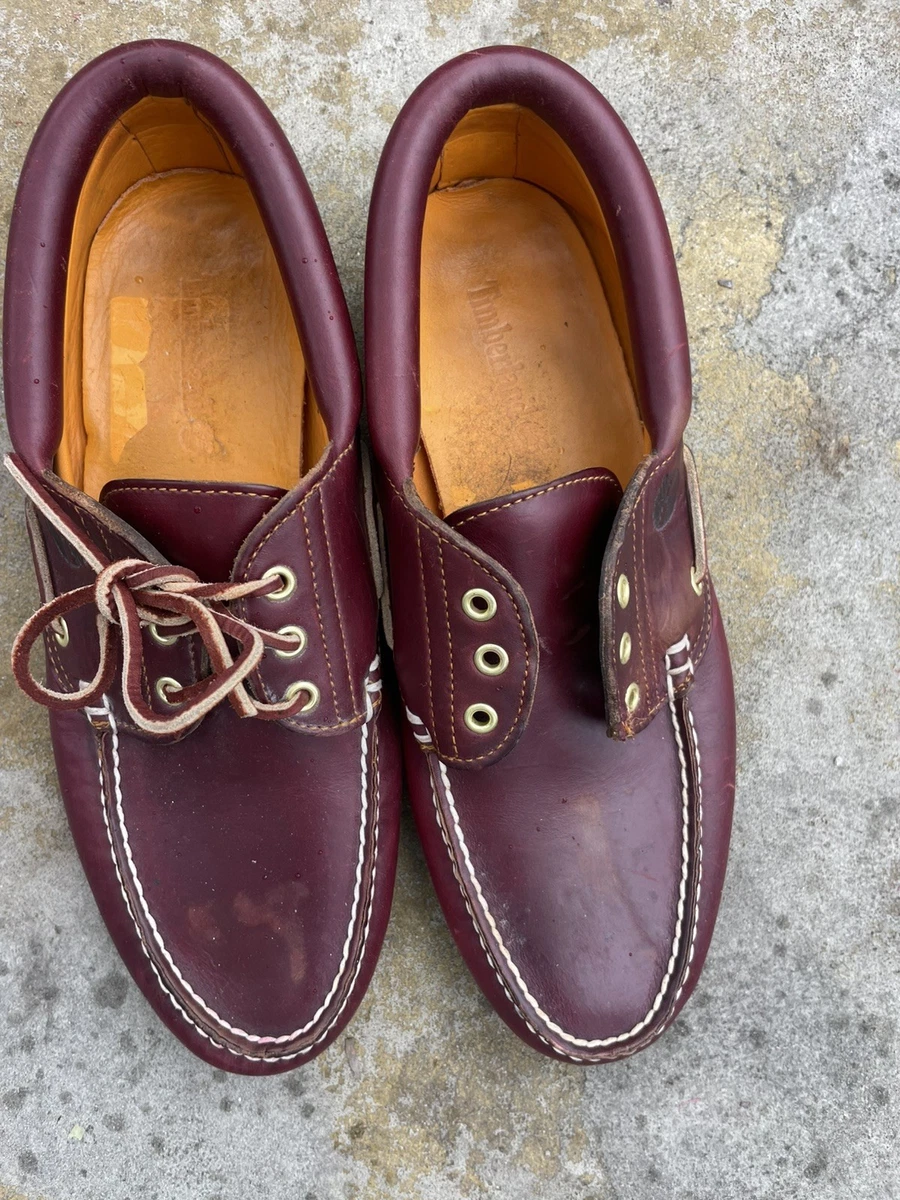 Timberland Men’s Sz 9M Tauk Point Moc Toe Derby Russet Brown Timberland Tauk Point Moc Toe Derby russet brn 7m | eBay main image 4