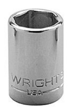 Wright Tool 3012 - 3/8Inch Drive 6 Point Standard Socket - 3/8Inch 9EA