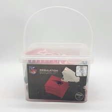 NFL Bean Bag Set of 4 Regulation Size Red/Gray for Cornhole New Sealed