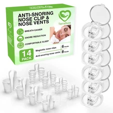 New Extra Strength Anti Snoring Devices - Snoring Solution, 6 PCS Silicone Ma...