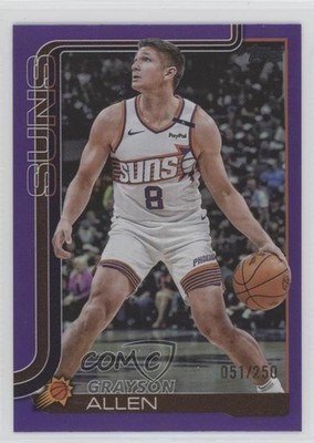 2025-26 Topps Purple Rainbow 51/250 Grayson Allen #161 1n8m