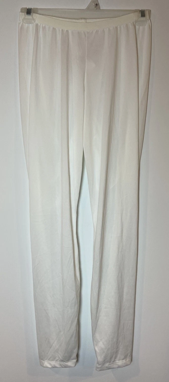 NWT Patagonia Capilene Base Layer Silkweight Bottoms Pants White Small New