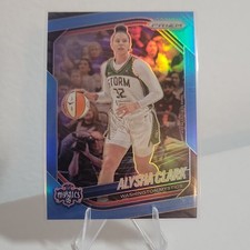 Panini 2025 Prizm Alysha Clark #129 Carolina Blue Prizm /125