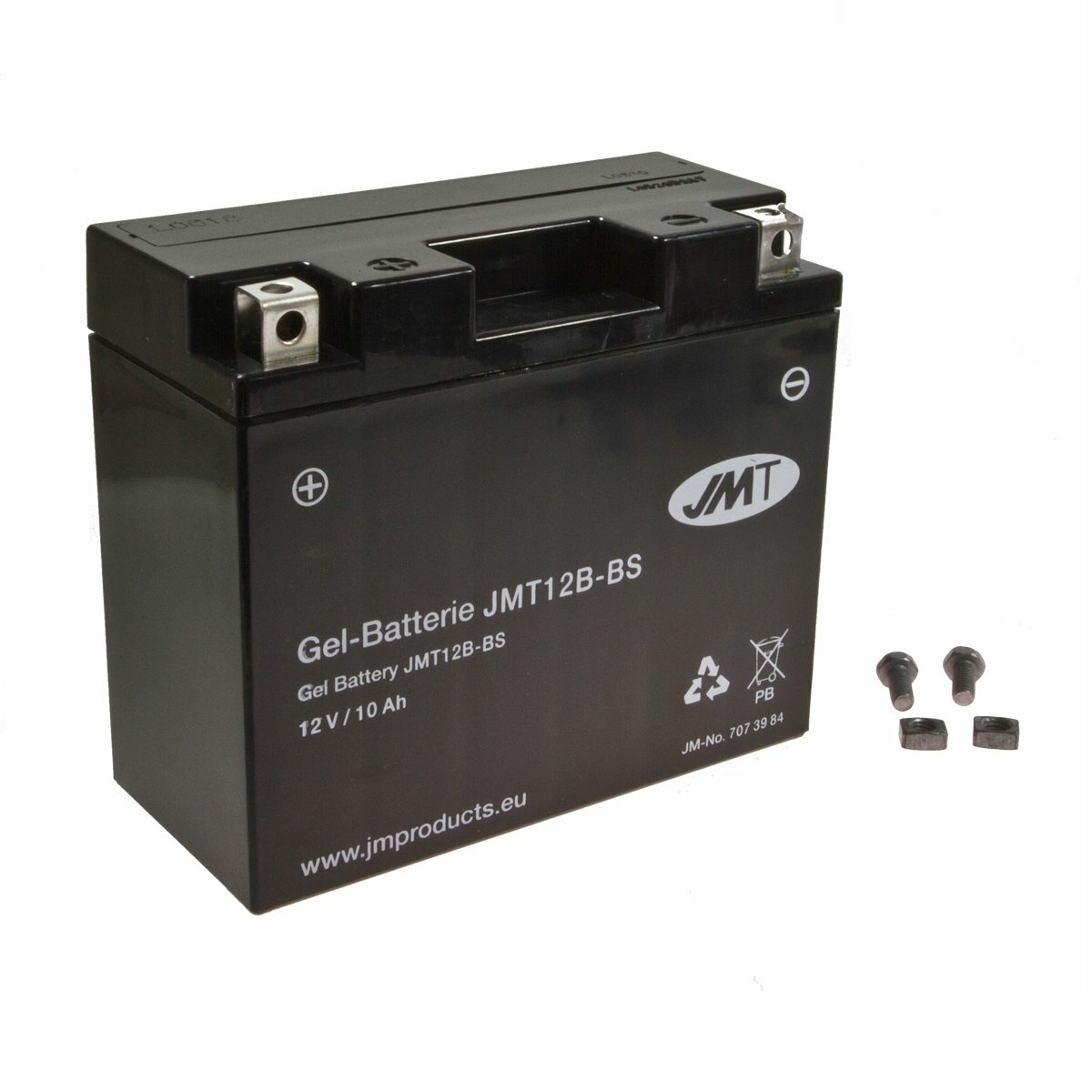 12V Motorradbatterie JMT Gel Batterie YTZ10S - Für Honda CBF 1000