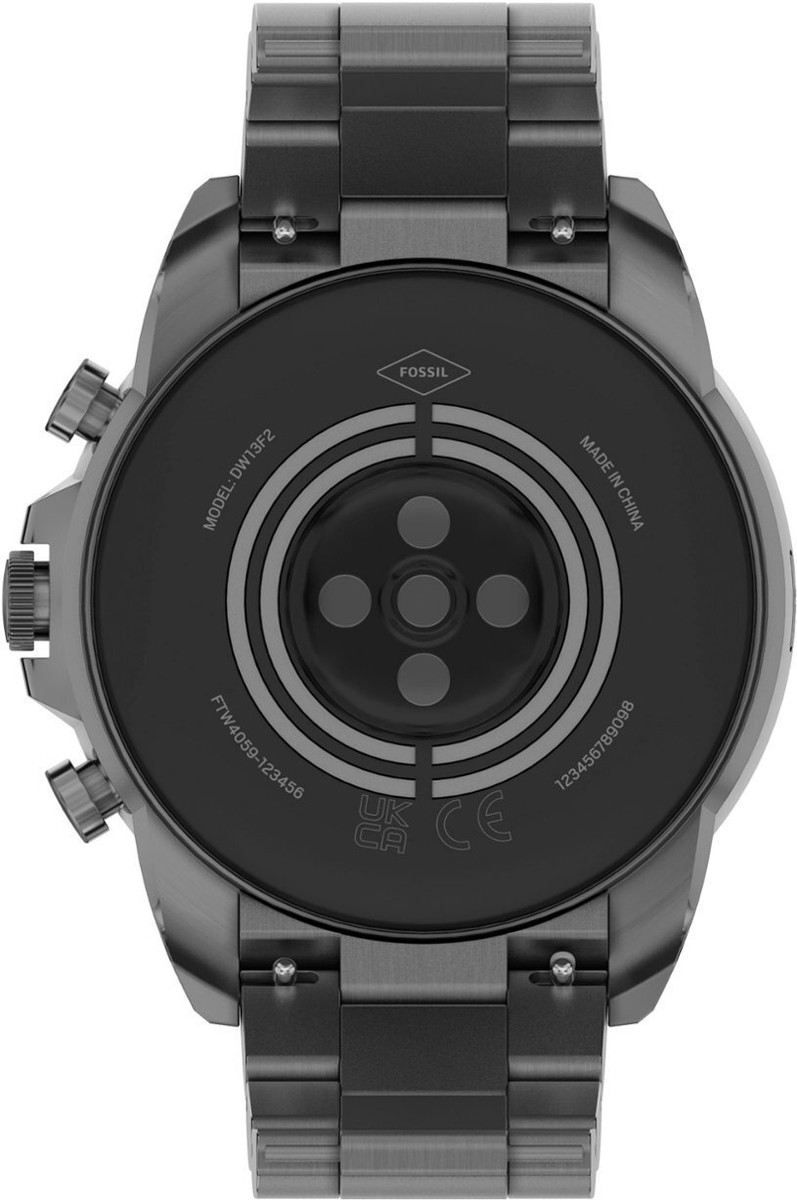 Fossil - Gen 6 Smartwatch 44mm Stainless Steel - Smoke - UD