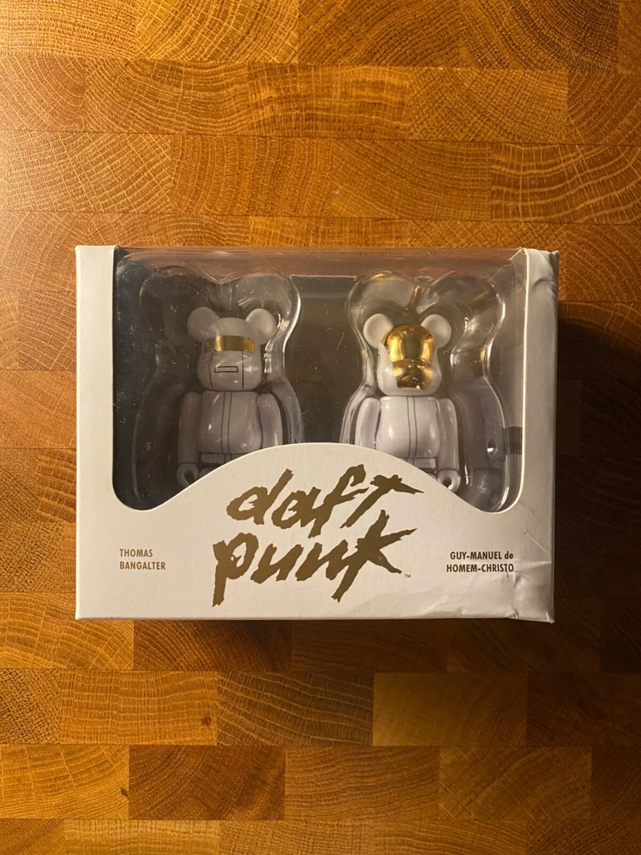 Daft Punk Bearbrick MEDICOMTOY BE＠RBRICK 100% WHITE SUITS