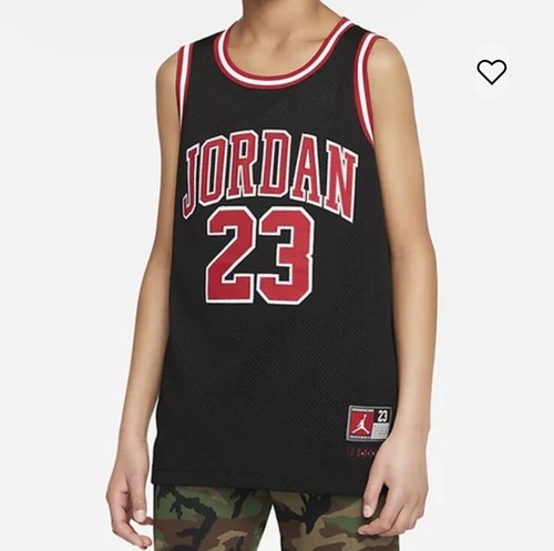 Nike Air Jordan Boy's Jumpman Embroidered Jersey / Jogger BLACK Set XL 18 20 NWT - Picture 12 of 16