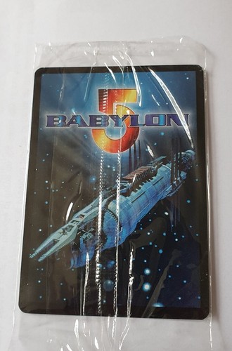 Babylon 5 CCG Junk Food Promo Card Sealed - Picture 2 of 2
