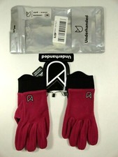 New Underhanded Womens Sz S Duo Raspberry Fleece Gloves NWT