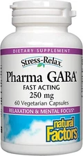 Natural Factors Pharma GABA 250mg 60 caps