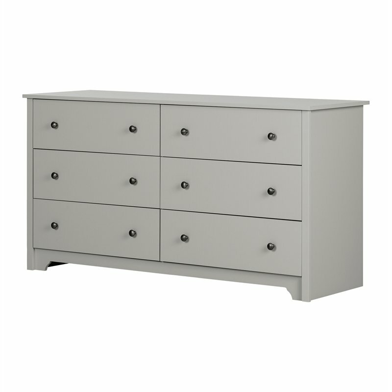 south shore grey dresser South Shore Navali Coastal 6-drawer Double Dresser - Bed Bath & Beyond