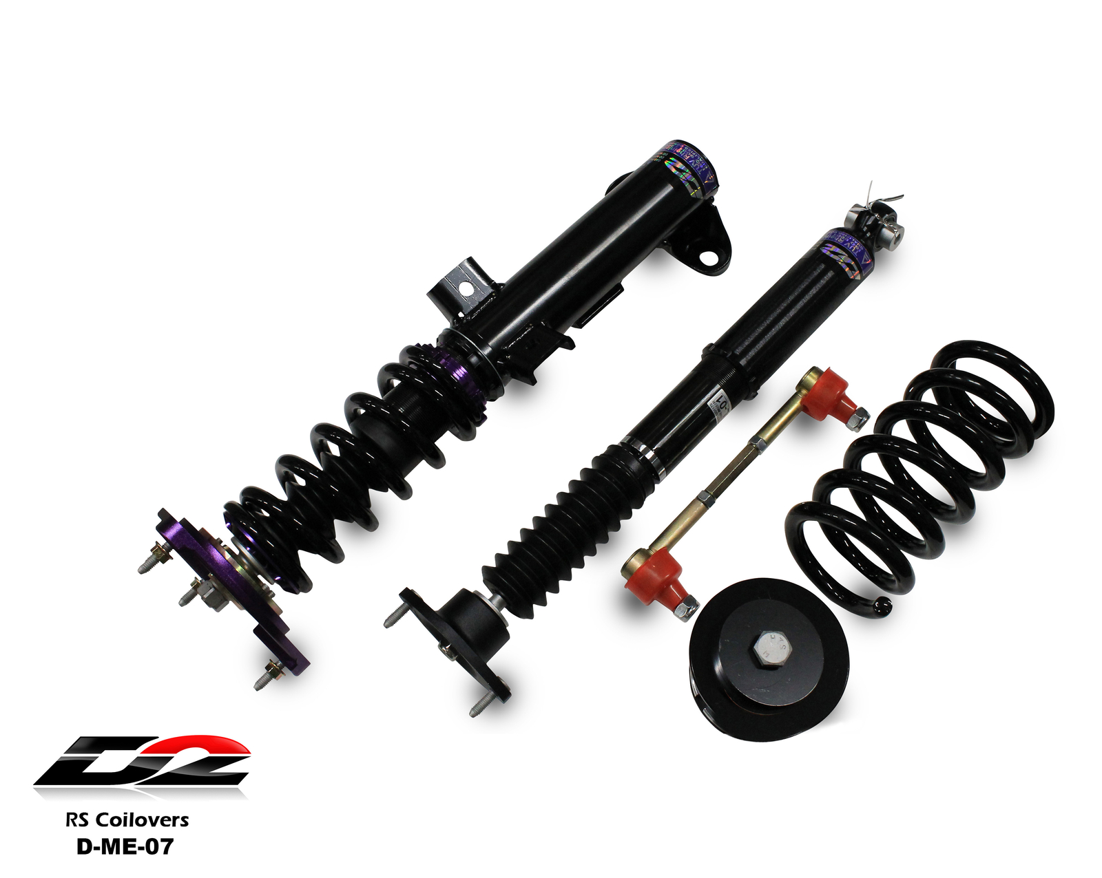 D2 Racing RS Coilovers 36 WAY Adjustable For 2008-2014 C CLASS (SEDAN), RWD
