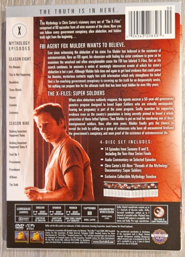 The X-Files Mythology 👽 Complete Collection Volumes 1, 2, 3 & 4 DVD (Region 1) - Picture 18 of 21
