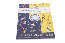   KOSMOS FREDDY LIEVENSE  SMALFILMEN DOOR AMATEURS  1960 DUTCH BOOK ORIGINAL 164