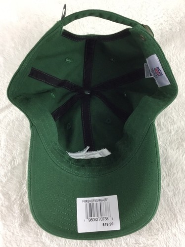 New York Jets NFL Team Apparel Cap Green Cotton Adjustable Strap Hat OSFA - Picture 5 of 8