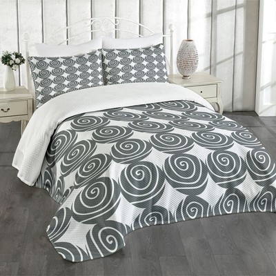 Geometrisch Tagesdecke Set Flush-gefalzt Kreise