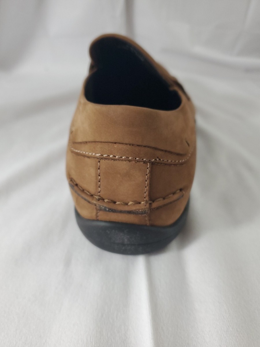 Brooks Brothers Sz 11.5 M Brown Snuff Suede Penny Loafer w  display picture 3
