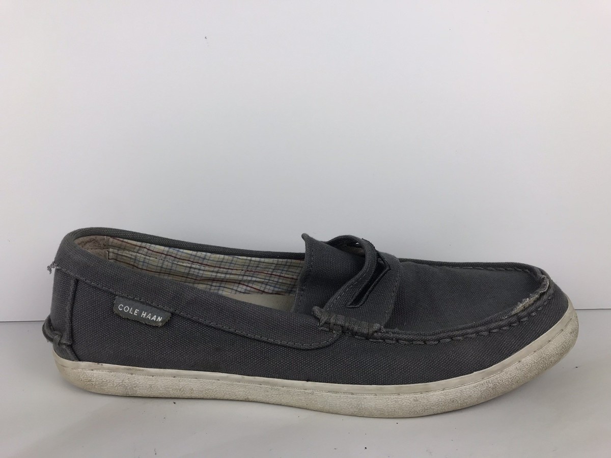 Cole Haan Pinch Grand OS Pinch Weekender Grey Canvas Slip On