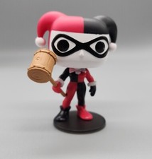 Funko DC Funkoverse Harley Quinn Mini Pop Figure w Stand and Mallet/Cake Topper