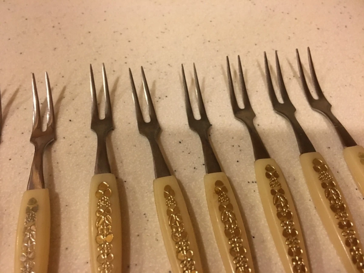 素晴らしい * vintage mini fork ❀ フォーク Lavender カトラリー