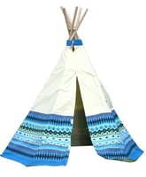 Garden Games Limited Childrens Aztec Wigwam Play Tent With Wooden Frame For Gift Garden Games Limited Childrens Aztec Wigwam Play Tent With Wooden Frame For Gift