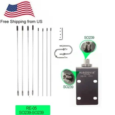 Nagoya RE-05 10-1300MHz Antenna Bracket Ground Redical SO239 for Mobile Radio