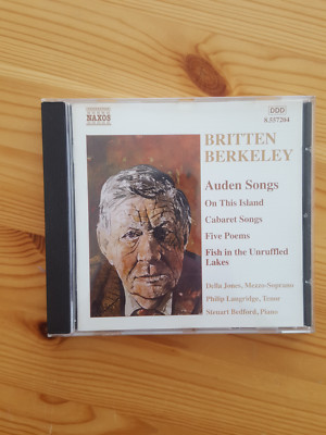 Britten & Berkeley: Auden Songs. D. Jones, Langridge, Bedford. 1 CD