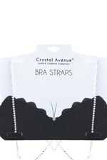 Rhinestone Bra Strap Set Single Row