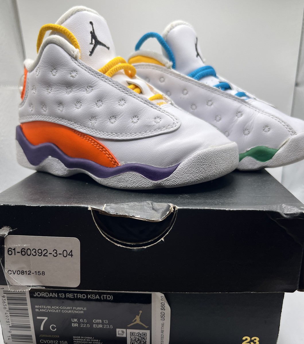 JORDAN 13 RETRO KSA (TD) 7c. PRE-OWNED | eBay JORDAN 13 RETRO KSA (TD) 7c. PRE-OWNED | eBay