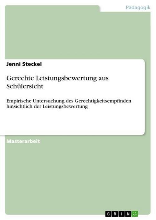 Thumbnail - Gerechte Leistungsbewertung Aus Schülersicht Jenni Steckel