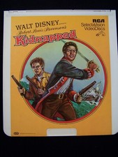 Vintage Disney KIDNAPPED Video Laser Disc