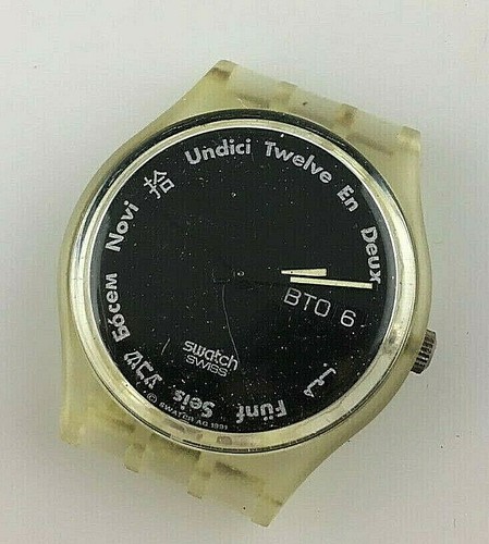 OROLOGIO SWATCH SWISS SOLO TEMPO NON FUNZIONANTE USATO | eBay