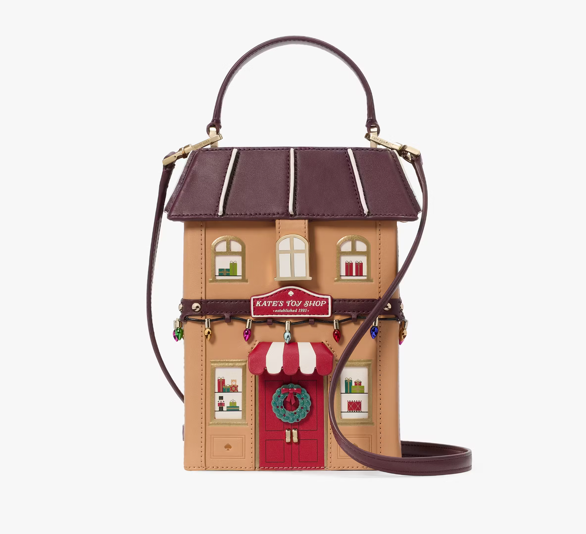 Kate Spade Oh What Fun 3D Toy Store Clutch Satchel Crossbody