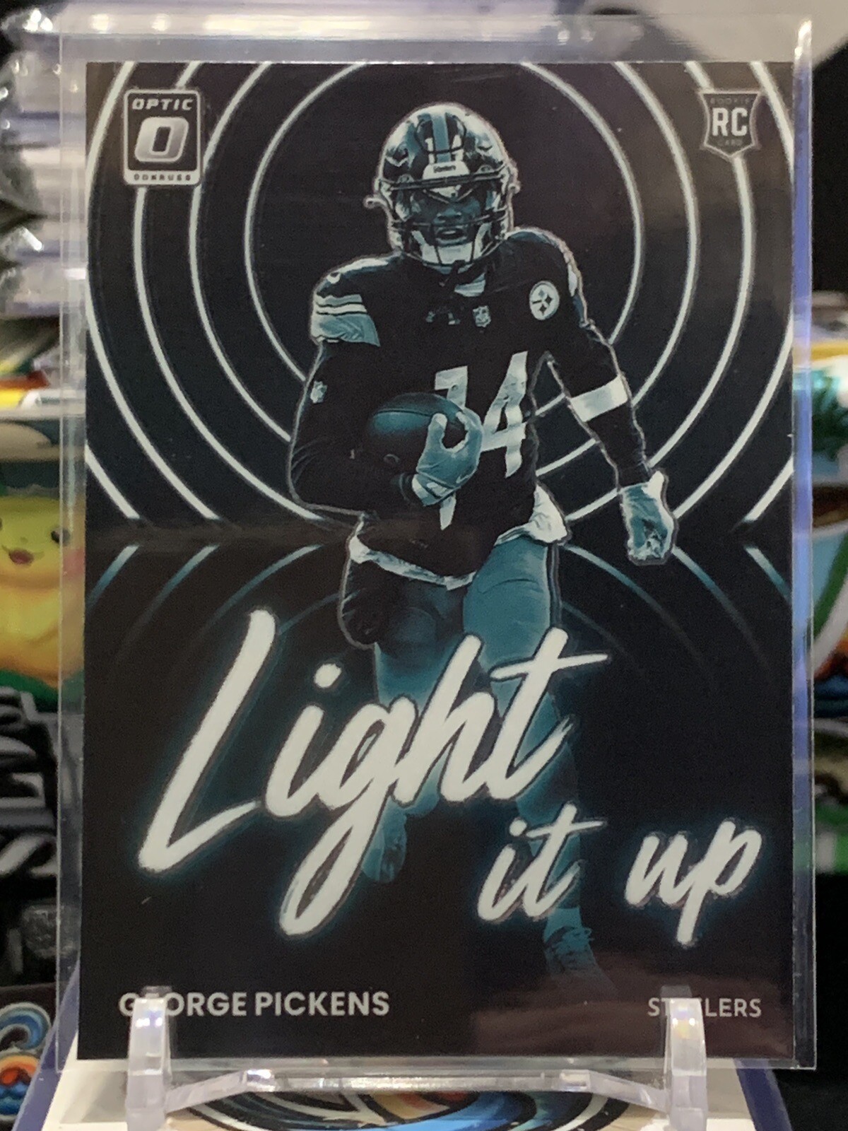 GEORGE PICKENS 2022 PANINI DONRUSS OPTIC LIGHT IT UP SP AC 2Z
