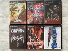 SONY PS2 Project Arms & Baroque & Oz & Orphen & Rogue Ops & Extermination