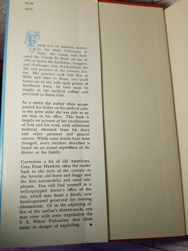 Buggies, Blizzards, and Babies by Cora Frear Hawkins - 1971 HDCD First Edition - Foto 5 di 9