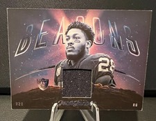 2023 Panini Luminance Josh Jacobs Player worn Patch! Raiders