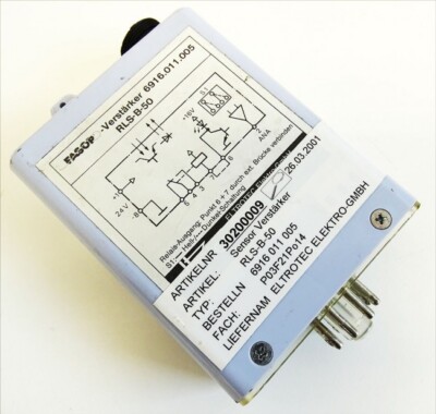 FASOP RLS-B-50 6916.011.005 Sensor Verstärker  -used-